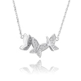 925 Sterling Silver Butterfly Necklace - eGen Club