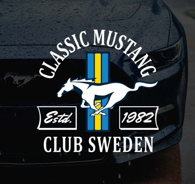 Classic Mustang Club Sweden Logotyp