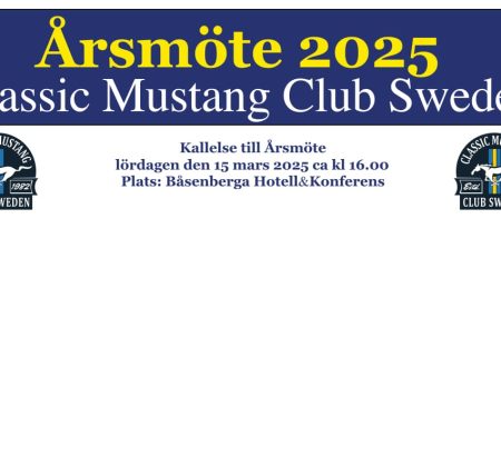 Årsmöte 2025
