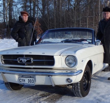 Torbjörn Wahlgren CMC 350 Västra Mälardalen deltar i Finska Vinterrallyt för veteranfordon ” Talwiaje ” 2016-02-06