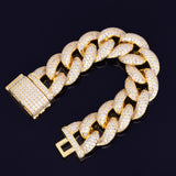 23mm 18k Gold Plated Miami Cuban Link Bracelet - eGen Club