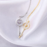 925 Sterling Silver Key Necklace - eGen Club